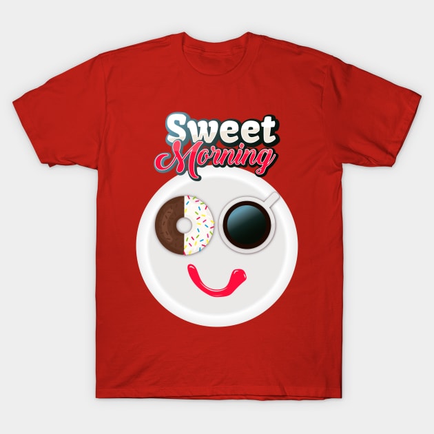 Sweet Morning T-Shirt by MarylinRam18